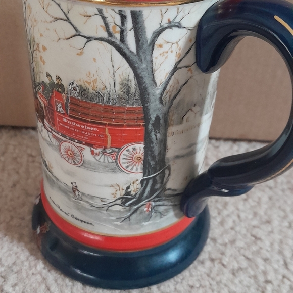 1990 Budweiser Collectible Beer Stein - Picture 3 of 6